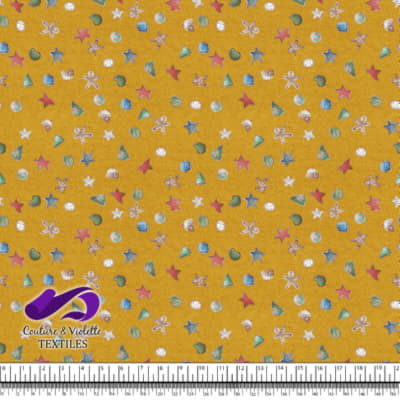 Noël country charm - Cookies - Golden yellow