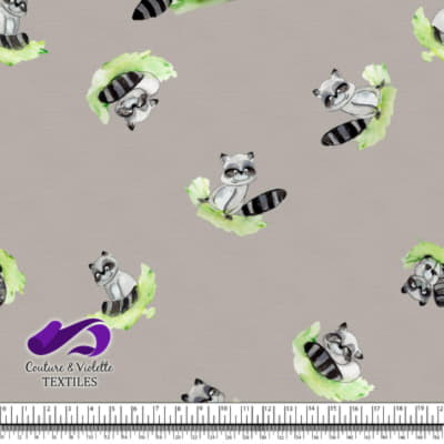 Small animals - Raccoon Silver cloud