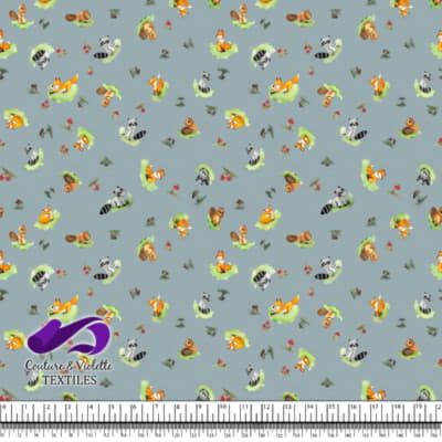 Smalls animals - Woodland animals - Blue cloud