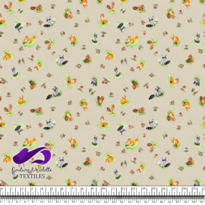 Smalls animals - Woodland animals - Cream cloud