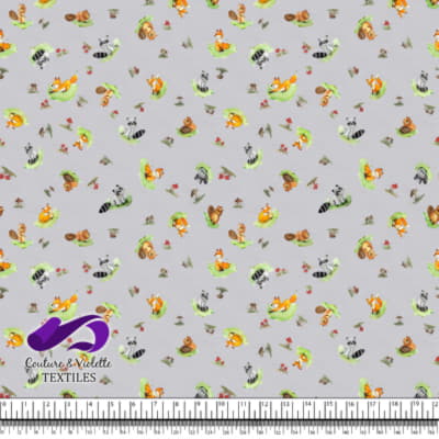 Smalls animals - Woodland animals - lilac cloud