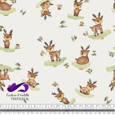 Smalls animals - Deers - Rice milk cloud