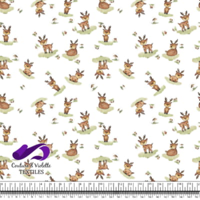 Small animal - Deers - White