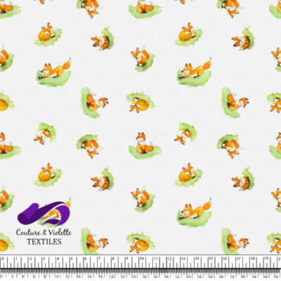 Smalls animals - Fox - White