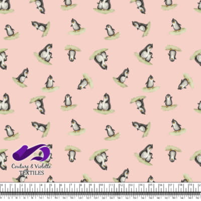 Smalls animals - Penguin - Pink cloud