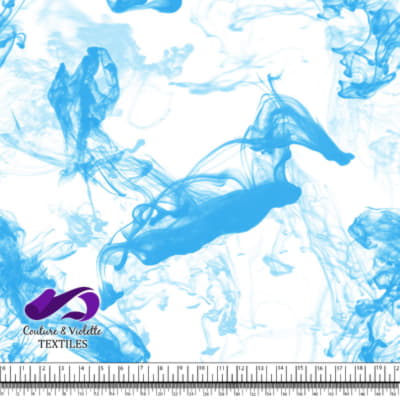 Vapeur - Blue on a white background