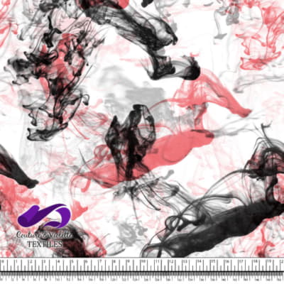 Vapeur  - Magenta and black on white background