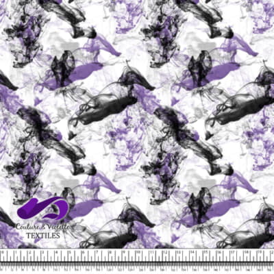 Vapeur - Violet and black on white background