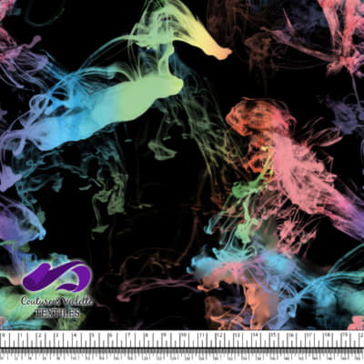 Vapeur - Rainbow on black background