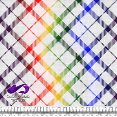 Pride 2023 - Plaid - White