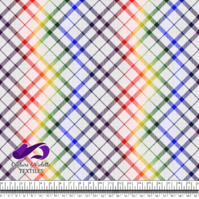 Pride 2023 - Plaid - White