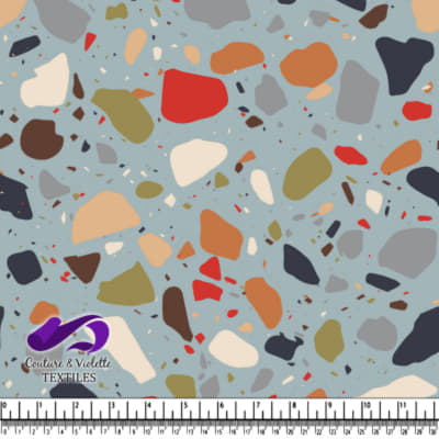 Terrazzo - Chunks New York Classic - Blue cloud