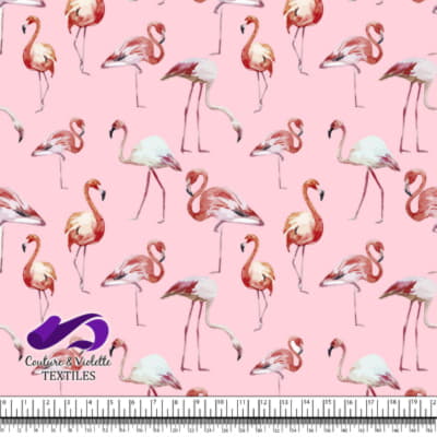 Tropical - Flamingos - Pink