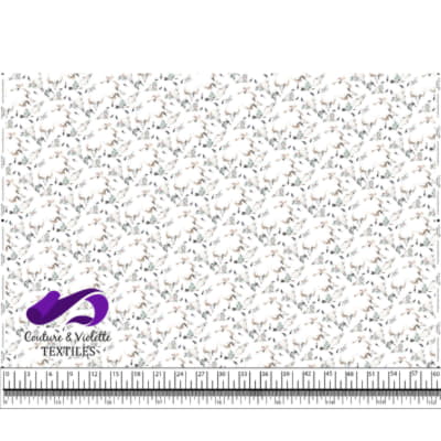 Bohème du Nord - Watercolor Flower Skulls