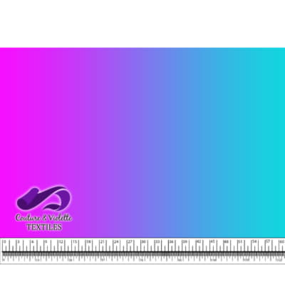 Ombré gradient - Pink aqua