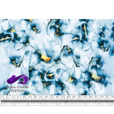 Encre - blue with accent gold