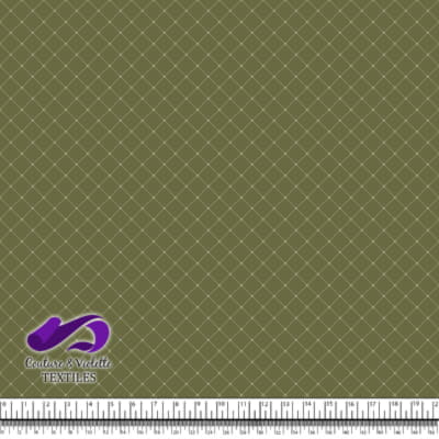 Faux matelassé - White - Olive