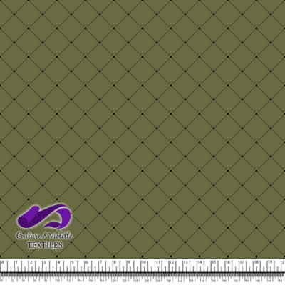 Faux matelassé - Black - Olive