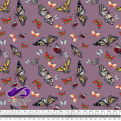 Butterflies - Mauve