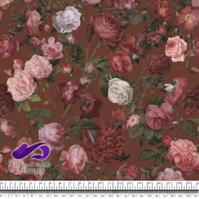 Autumn flowers - Downtown brown