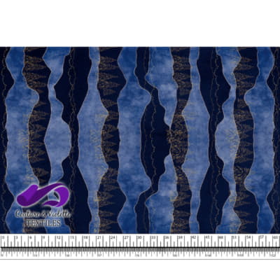 Winter Blue Christmas - Fir Trees in the Mountains