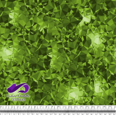 Texture Géo - Crystal Green