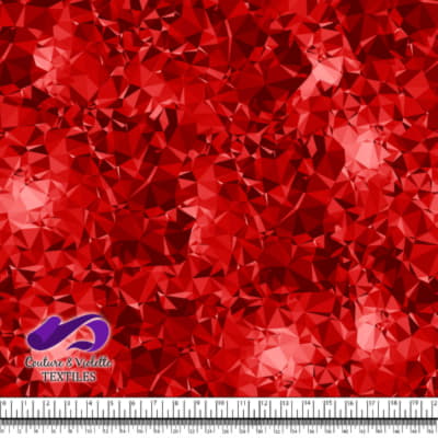 Texture Géo - Crystal red