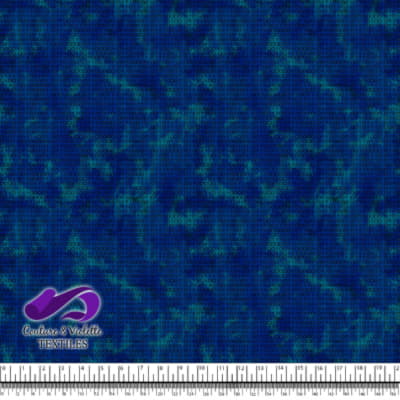 Techno - Binary - Black on blue background