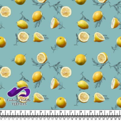 Salade de fruits - Citron - Dusty Aqua