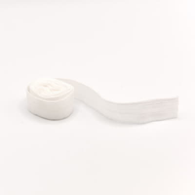 9mm bias elastic - White